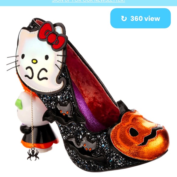 Irregular choice pumpkin hello kitty pumps - Picture 1 of 3
